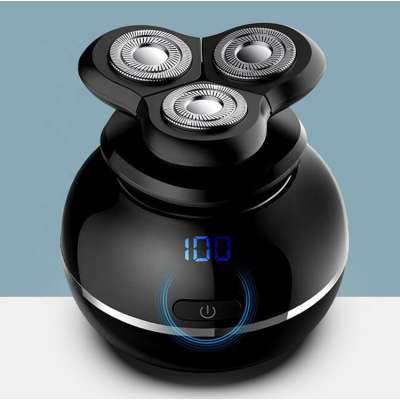 5 in 1 Wireless Charging Waterproof Man Rotary Electric Shaver